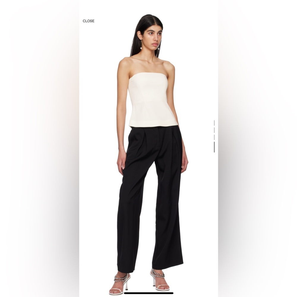 BNWT Satin Trouser Pant CO - size 2 - Picture 4 of 9
